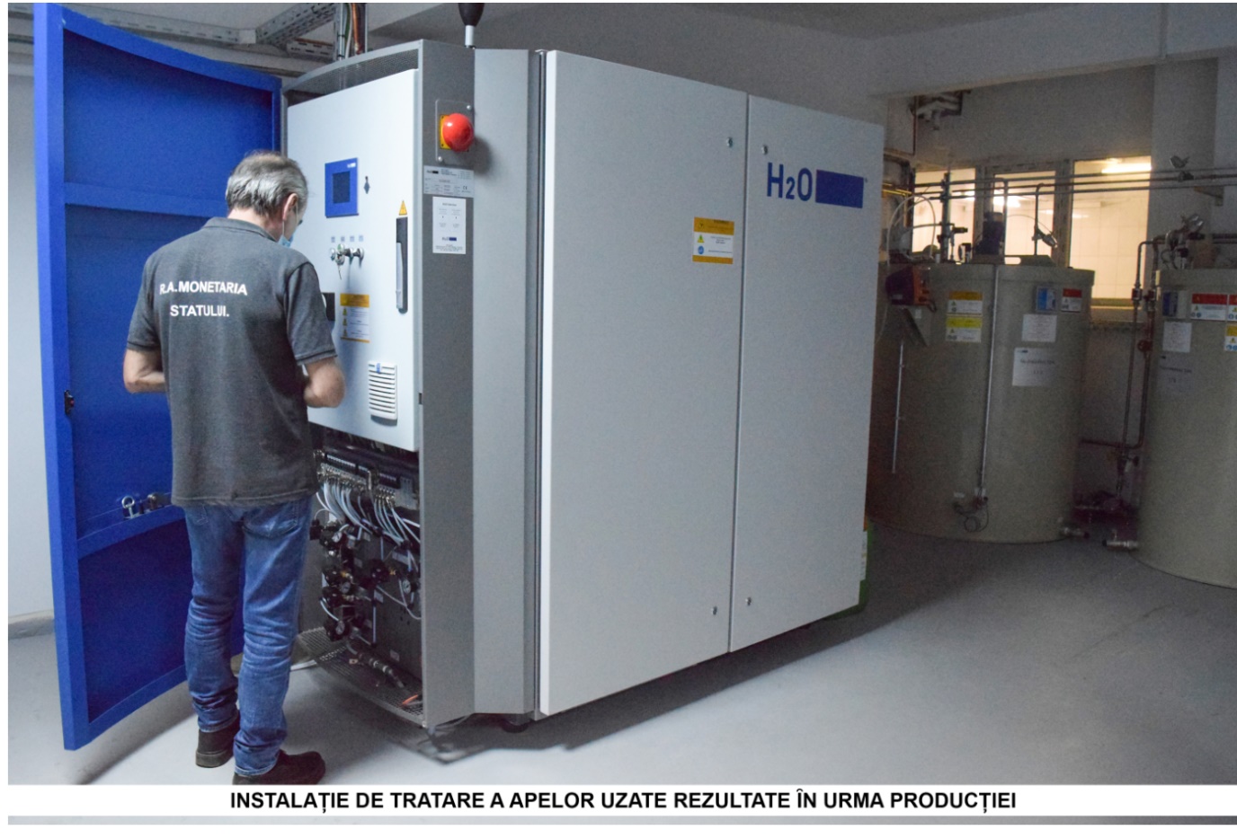 Achiziția și punerea în funcțiune a instalației de tratare a apelor uzate rezultate în urma procesului de producție – H2O